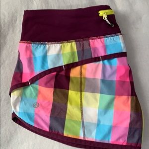 GUC Lululemon speed shorts size 6